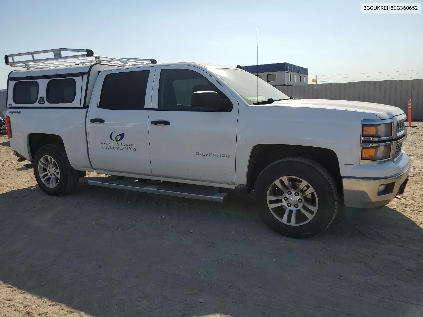 2014 Chevrolet Silverado K1500 Lt VIN: 3GCUKREH8EG360652 Lot: 65203704