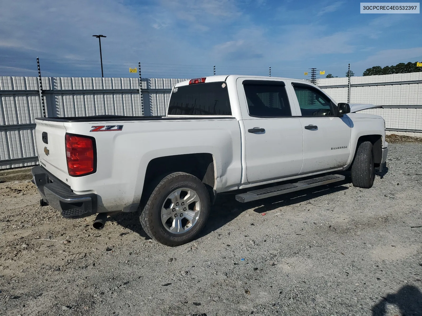 2014 Chevrolet Silverado C1500 Lt VIN: 3GCPCREC4EG532397 Lot: 65409394