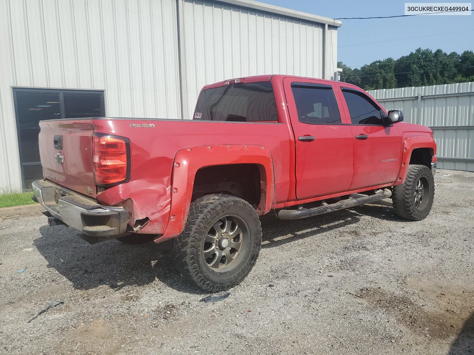 2014 Chevrolet Silverado K1500 Lt VIN: 3GCUKRECXEG449904 Lot: 65617884