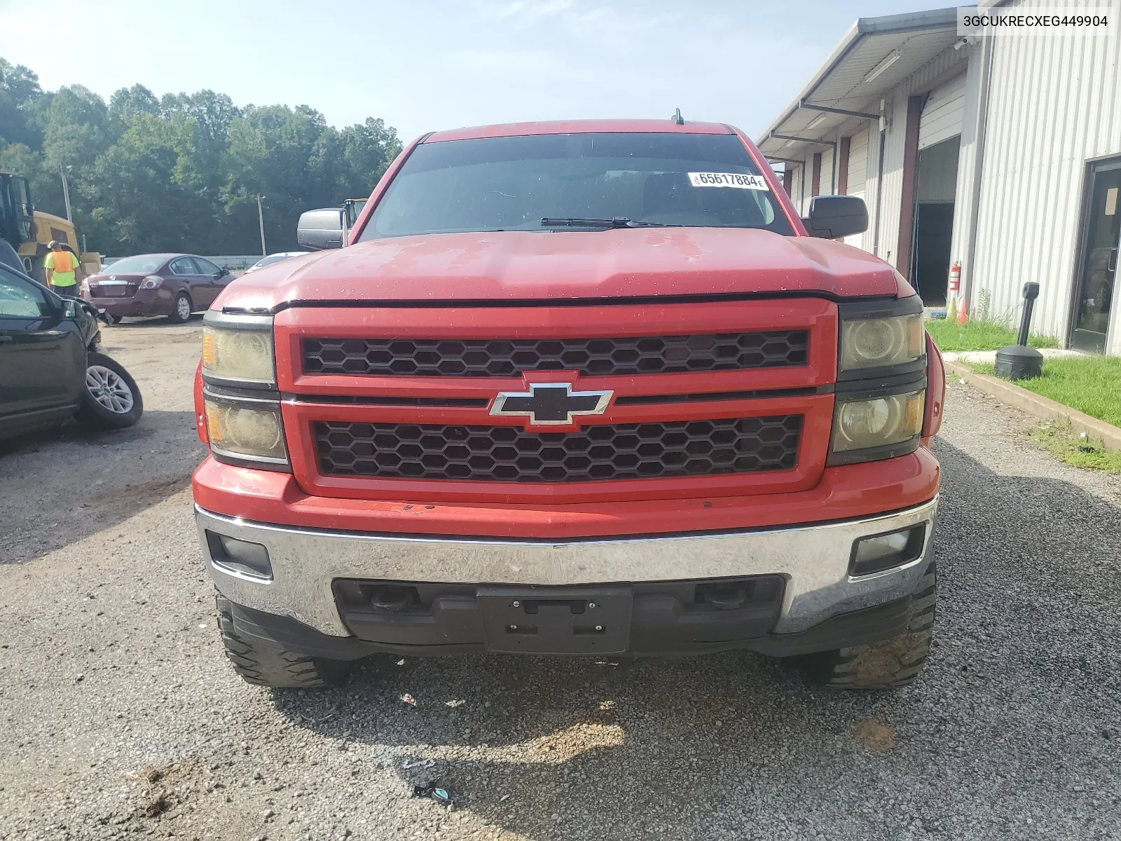 2014 Chevrolet Silverado K1500 Lt VIN: 3GCUKRECXEG449904 Lot: 65617884