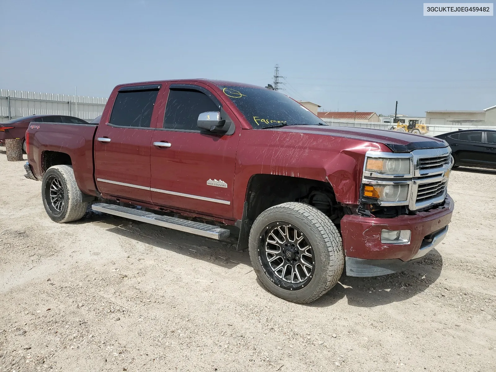 3GCUKTEJ0EG459482 2014 Chevrolet Silverado K1500 High Country