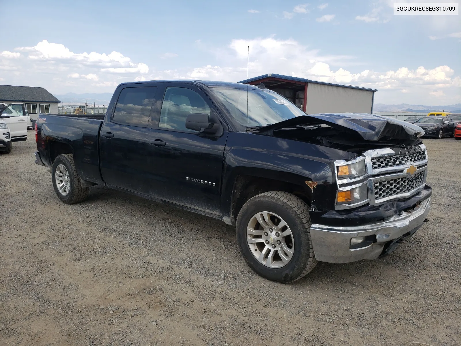 2014 Chevrolet Silverado K1500 Lt VIN: 3GCUKREC8EG310709 Lot: 65713774