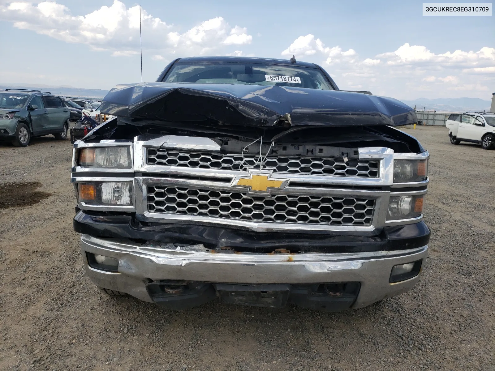 2014 Chevrolet Silverado K1500 Lt VIN: 3GCUKREC8EG310709 Lot: 65713774