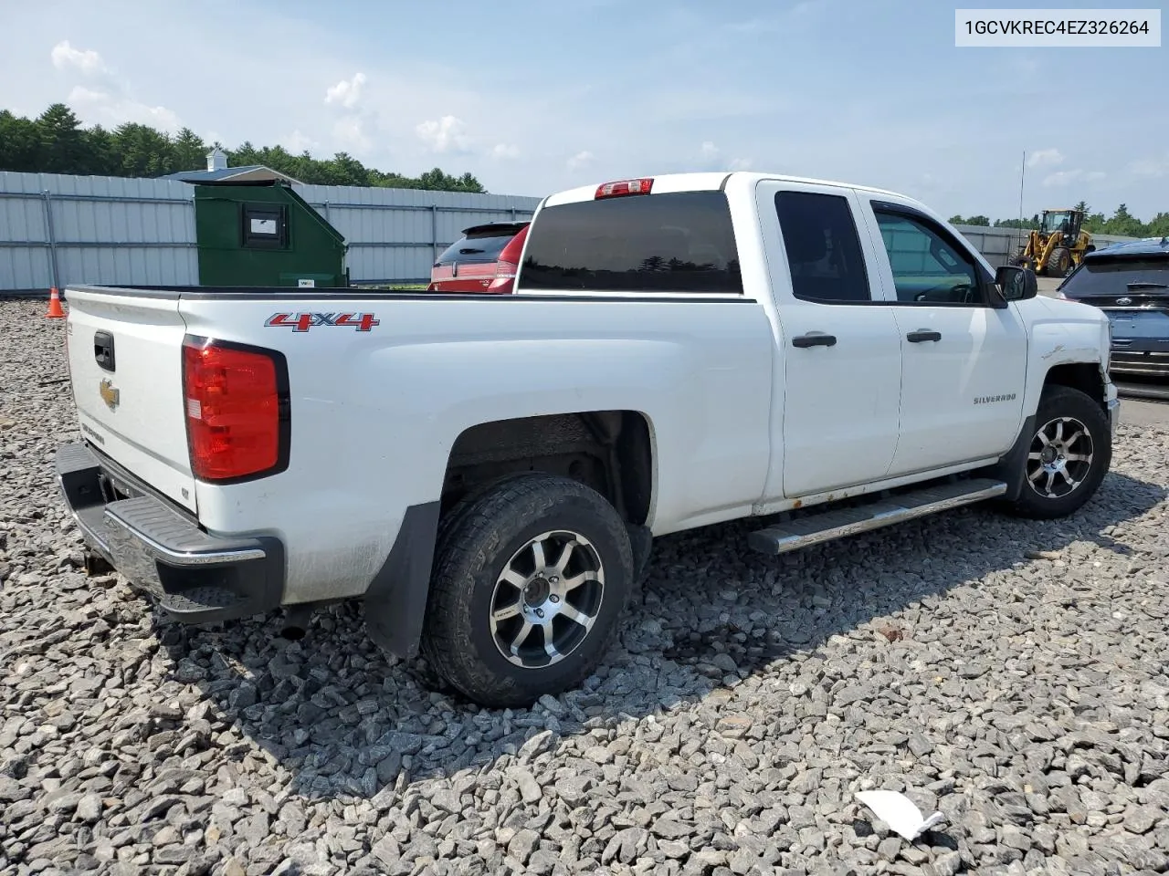 2014 Chevrolet Silverado K1500 Lt VIN: 1GCVKREC4EZ326264 Lot: 65790044