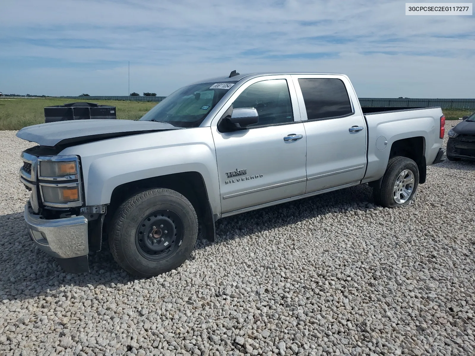 2014 Chevrolet Silverado C1500 Ltz VIN: 3GCPCSEC2EG117277 Lot: 65811054