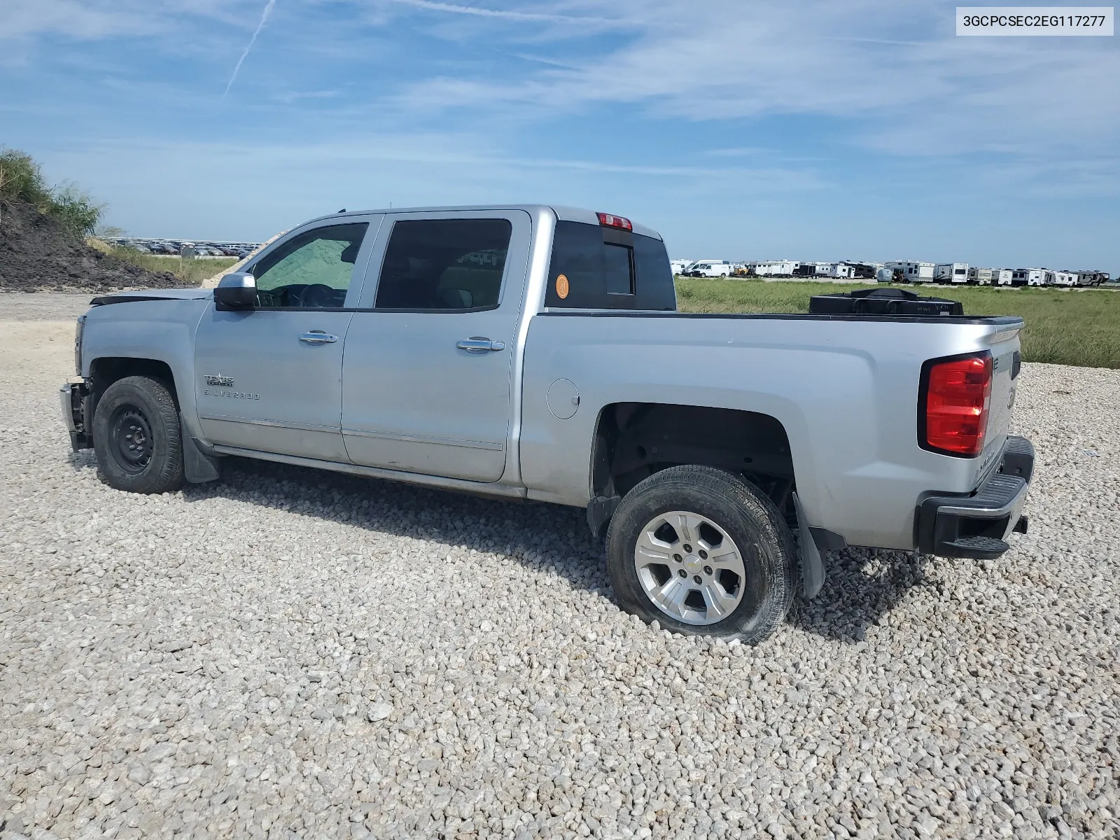 2014 Chevrolet Silverado C1500 Ltz VIN: 3GCPCSEC2EG117277 Lot: 65811054