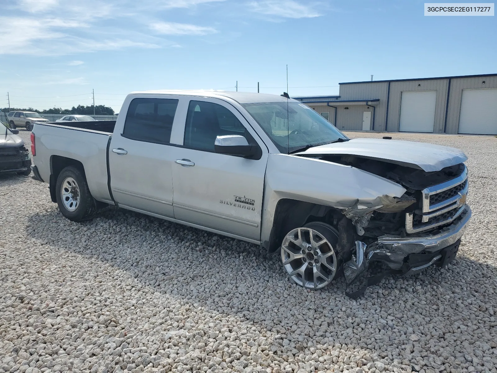 2014 Chevrolet Silverado C1500 Ltz VIN: 3GCPCSEC2EG117277 Lot: 65811054