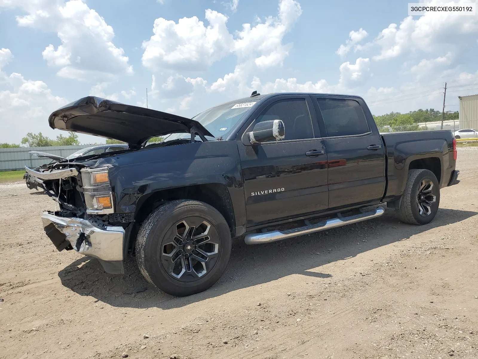 2014 Chevrolet Silverado C1500 Lt VIN: 3GCPCRECXEG550192 Lot: 65831624