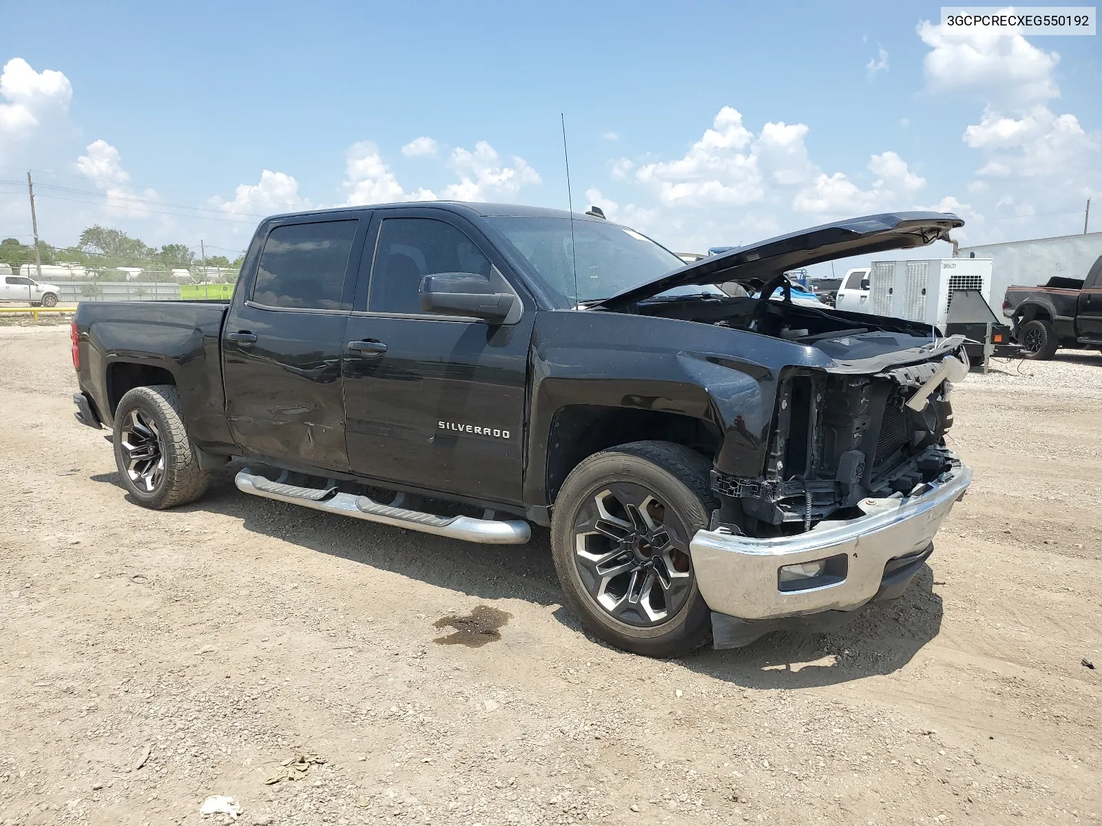 2014 Chevrolet Silverado C1500 Lt VIN: 3GCPCRECXEG550192 Lot: 65831624