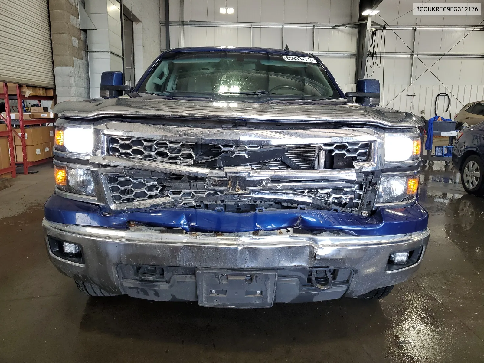 2014 Chevrolet Silverado K1500 Lt VIN: 3GCUKREC9EG312176 Lot: 65909474