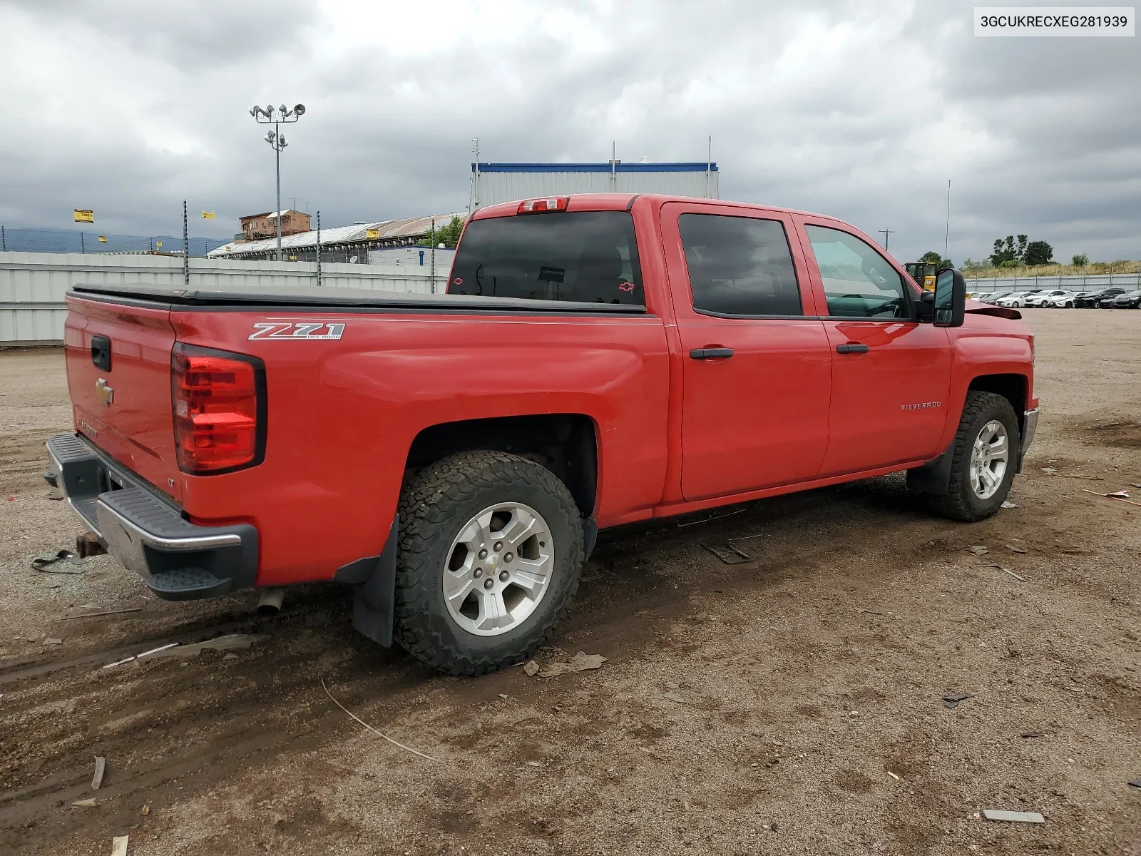 2014 Chevrolet Silverado K1500 Lt VIN: 3GCUKRECXEG281939 Lot: 66044174