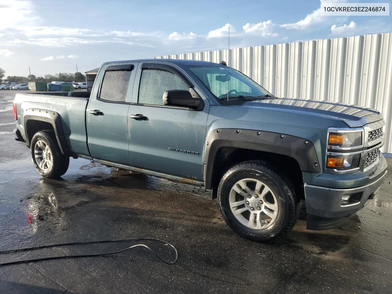 1GCVKREC3EZ246874 2014 Chevrolet Silverado K1500 Lt