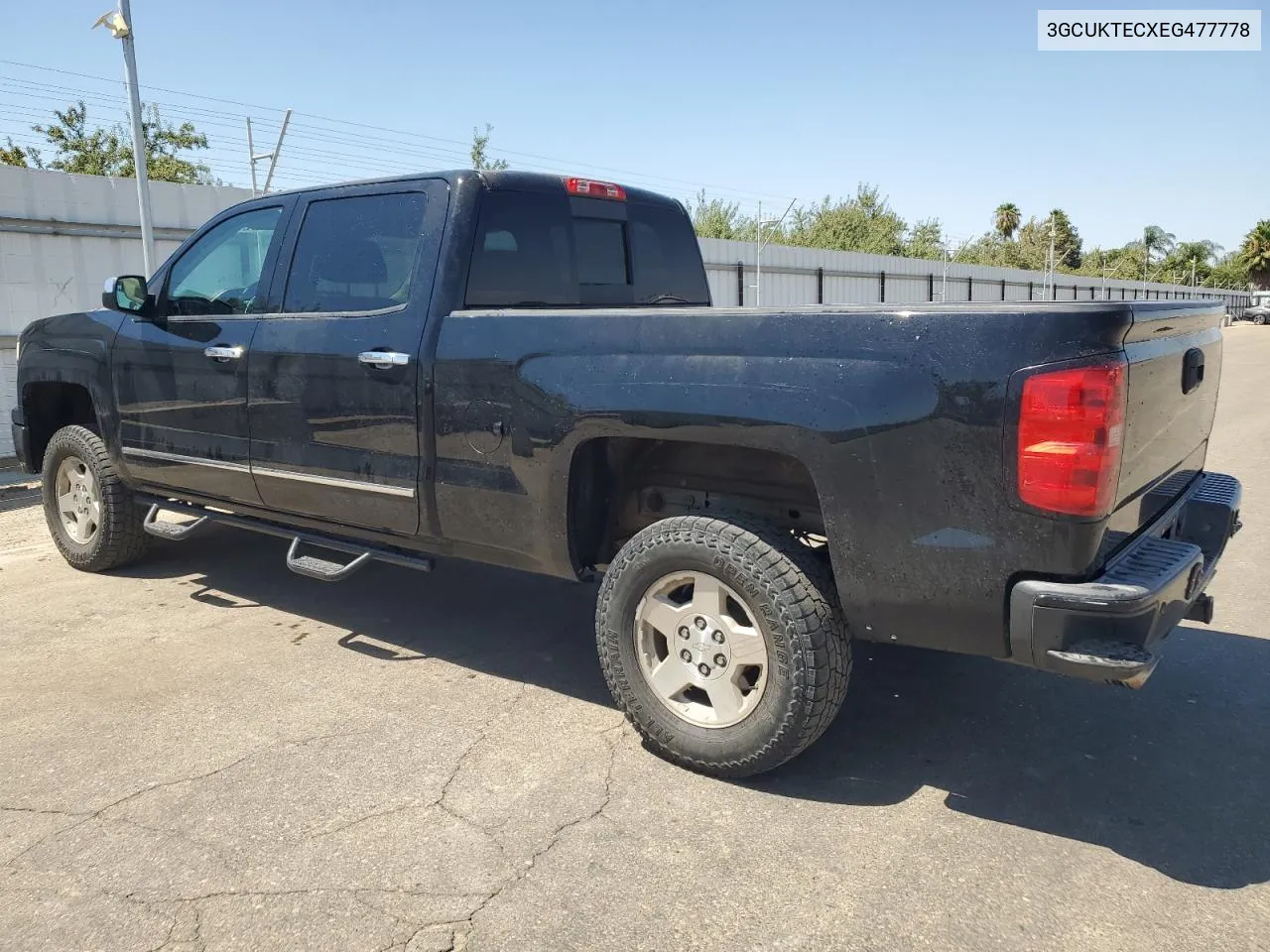 2014 Chevrolet Silverado K1500 High Country VIN: 3GCUKTECXEG477778 Lot: 66421324