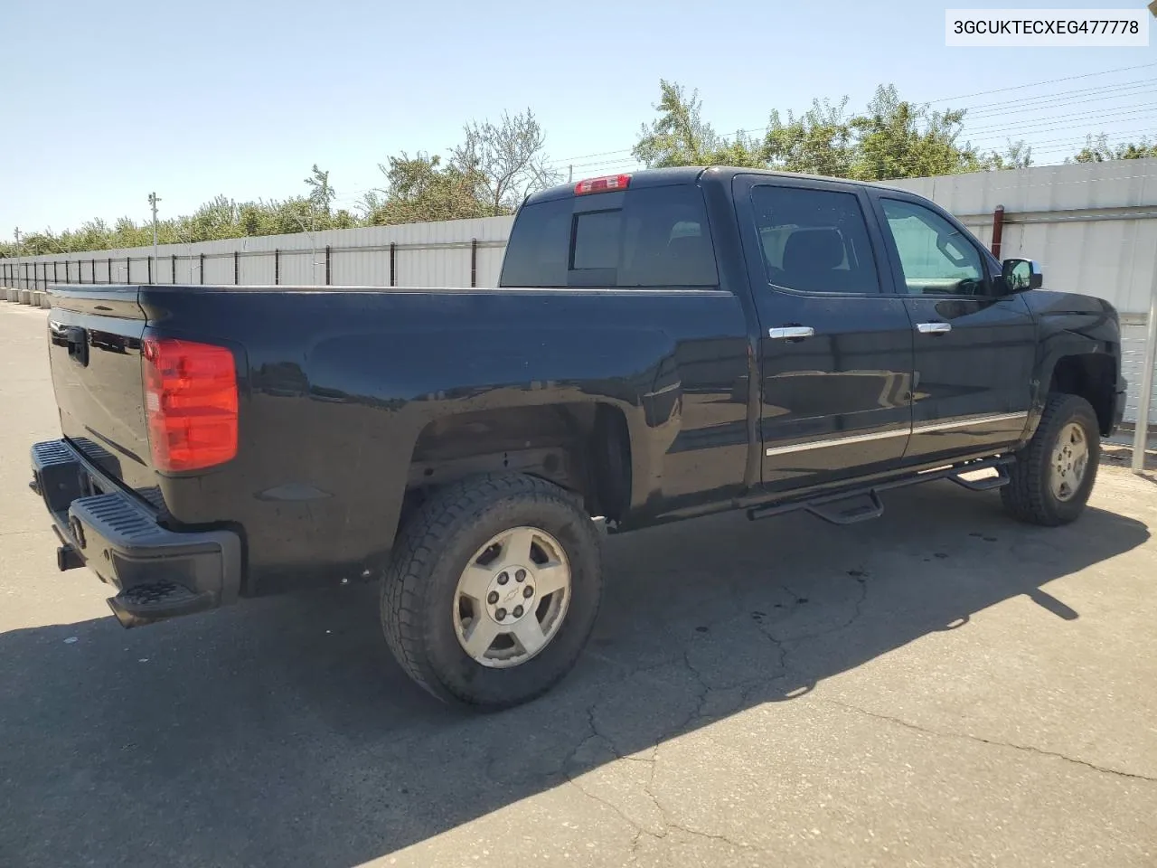 2014 Chevrolet Silverado K1500 High Country VIN: 3GCUKTECXEG477778 Lot: 66421324