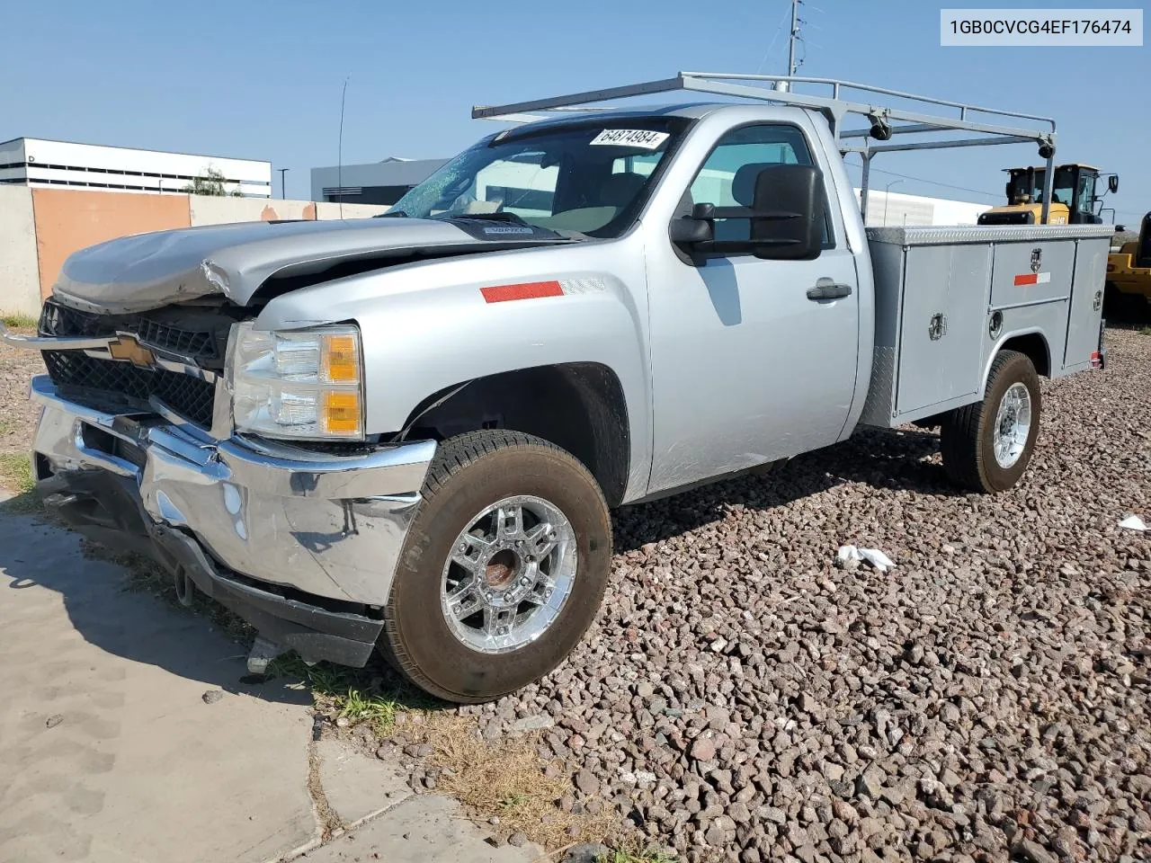 2014 Chevrolet Silverado C2500 Heavy Duty VIN: 1GB0CVCG4EF176474 Lot: 66543974