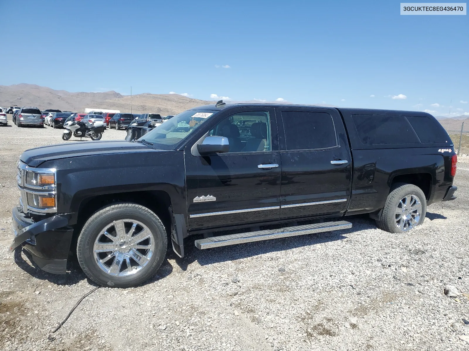 3GCUKTEC8EG436470 2014 Chevrolet Silverado K1500 High Country