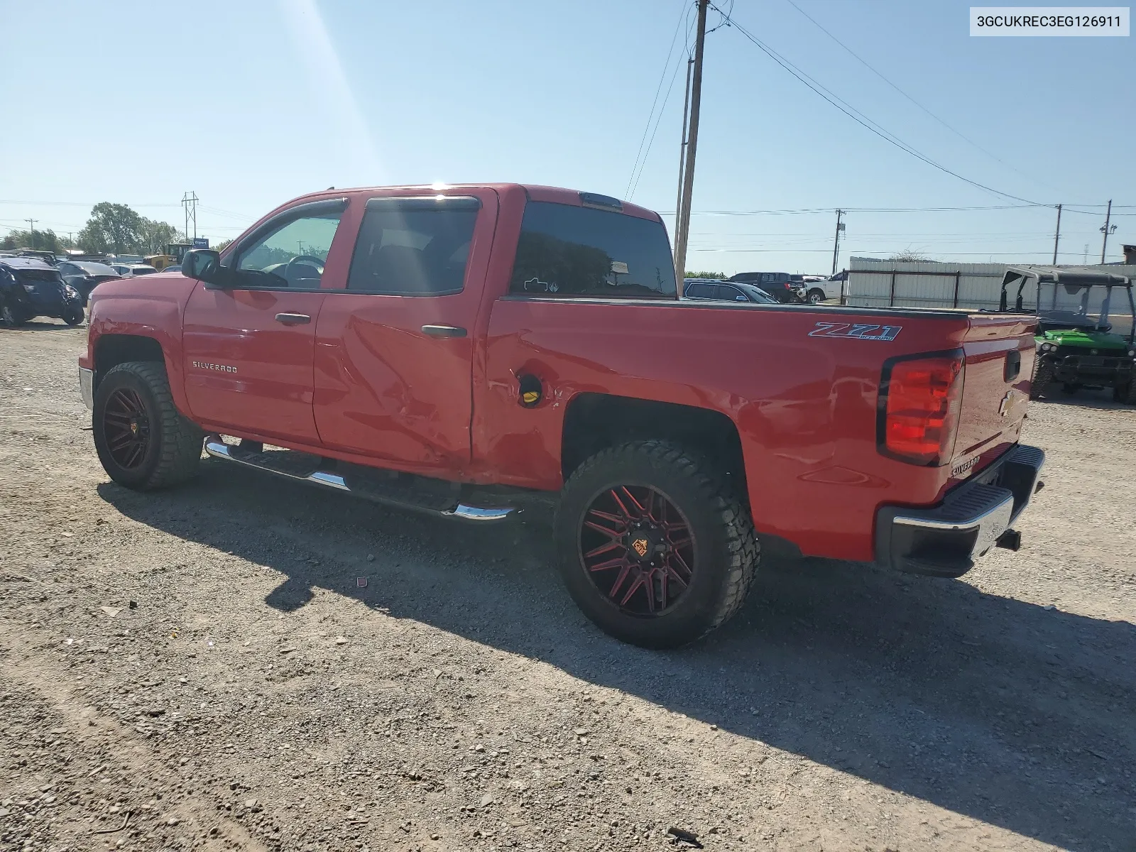 2014 Chevrolet Silverado K1500 Lt VIN: 3GCUKREC3EG126911 Lot: 66750224