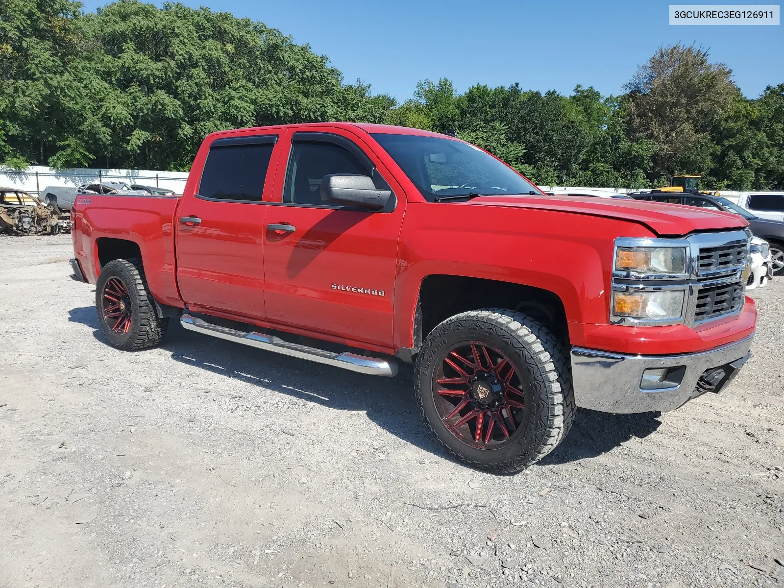 2014 Chevrolet Silverado K1500 Lt VIN: 3GCUKREC3EG126911 Lot: 66750224