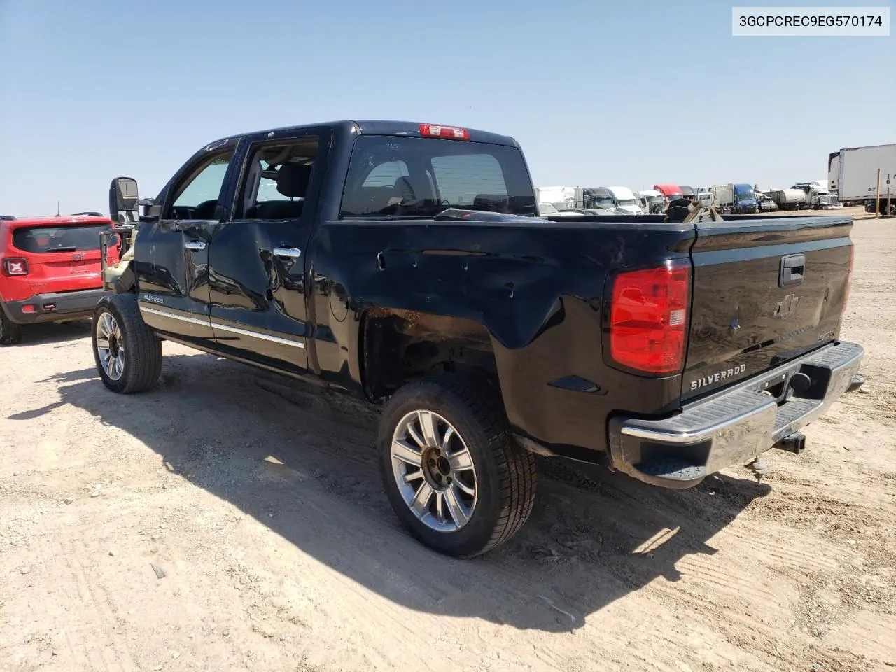 2014 Chevrolet Silverado C1500 Lt VIN: 3GCPCREC9EG570174 Lot: 66763494