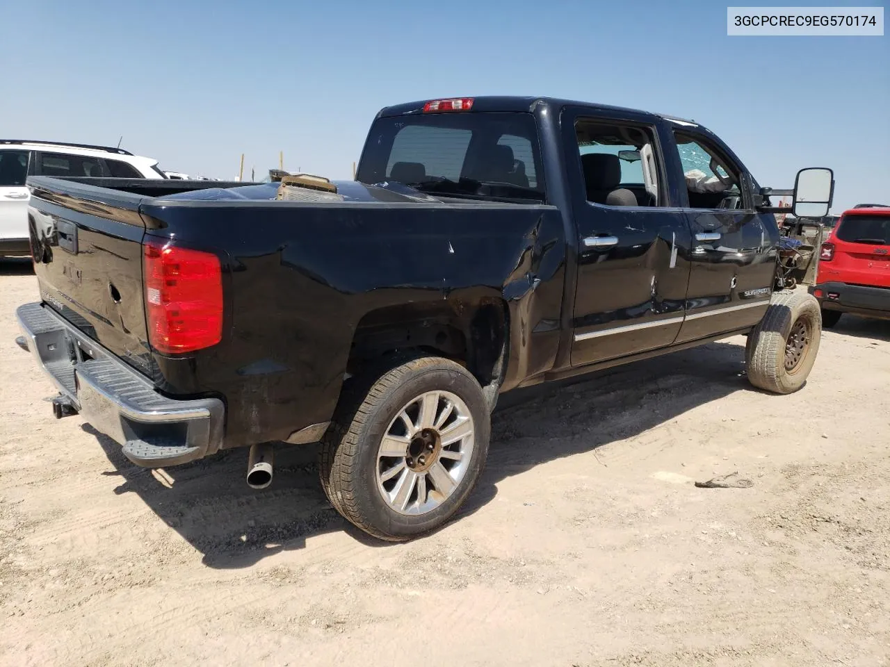 2014 Chevrolet Silverado C1500 Lt VIN: 3GCPCREC9EG570174 Lot: 66763494