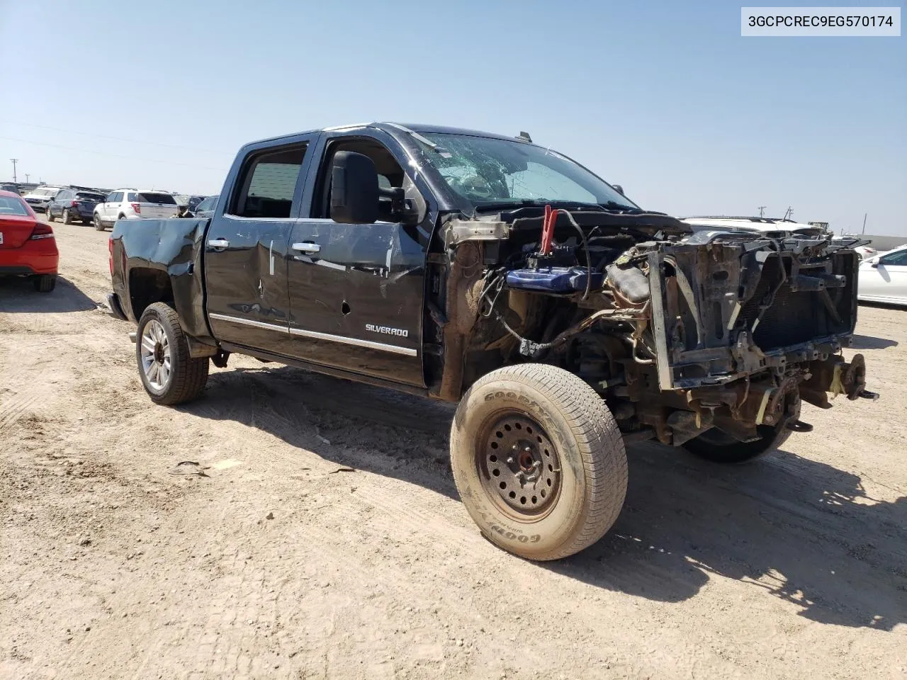 2014 Chevrolet Silverado C1500 Lt VIN: 3GCPCREC9EG570174 Lot: 66763494