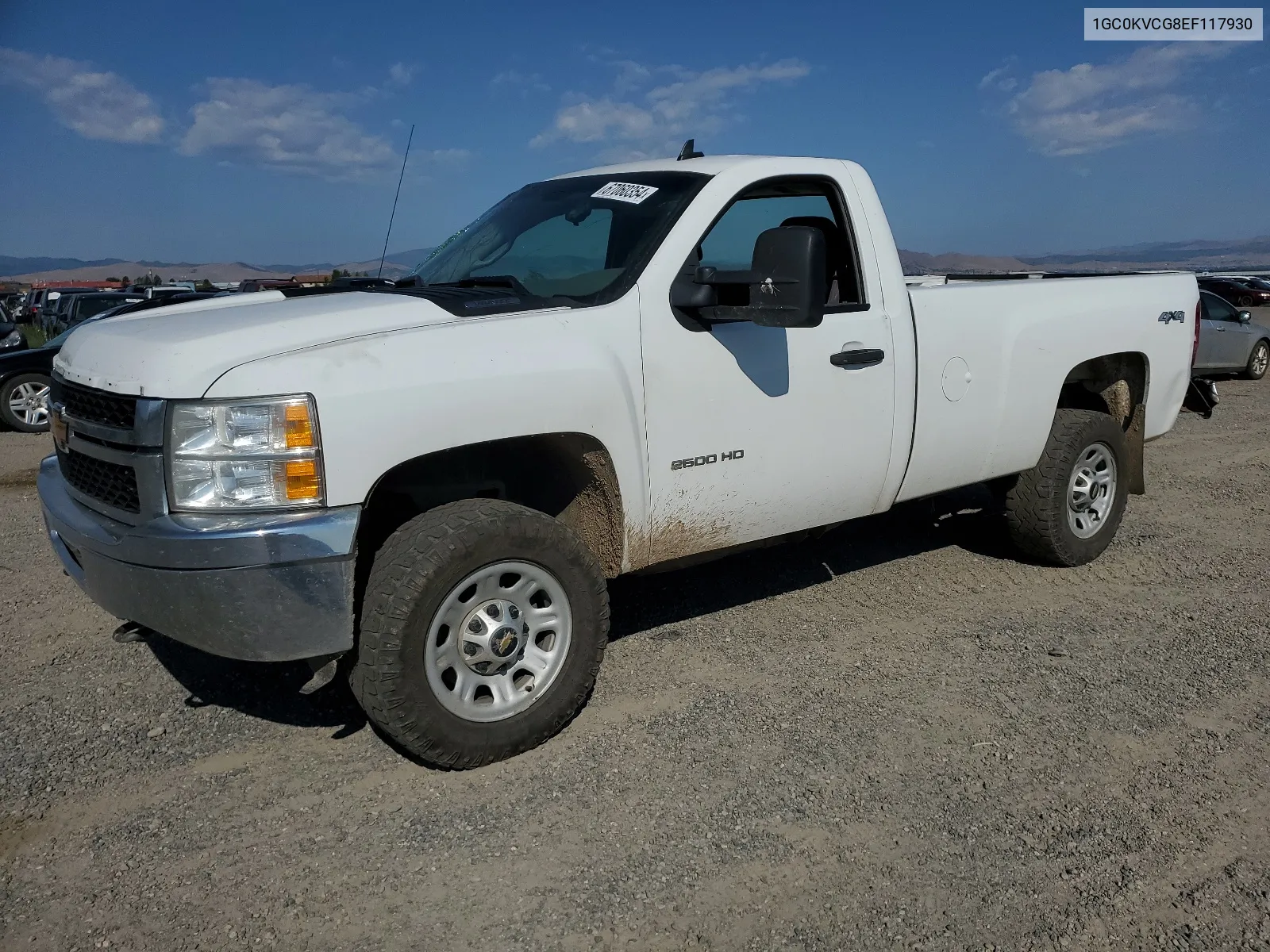 2014 Chevrolet Silverado K2500 Heavy Duty VIN: 1GC0KVCG8EF117930 Lot: 67060354