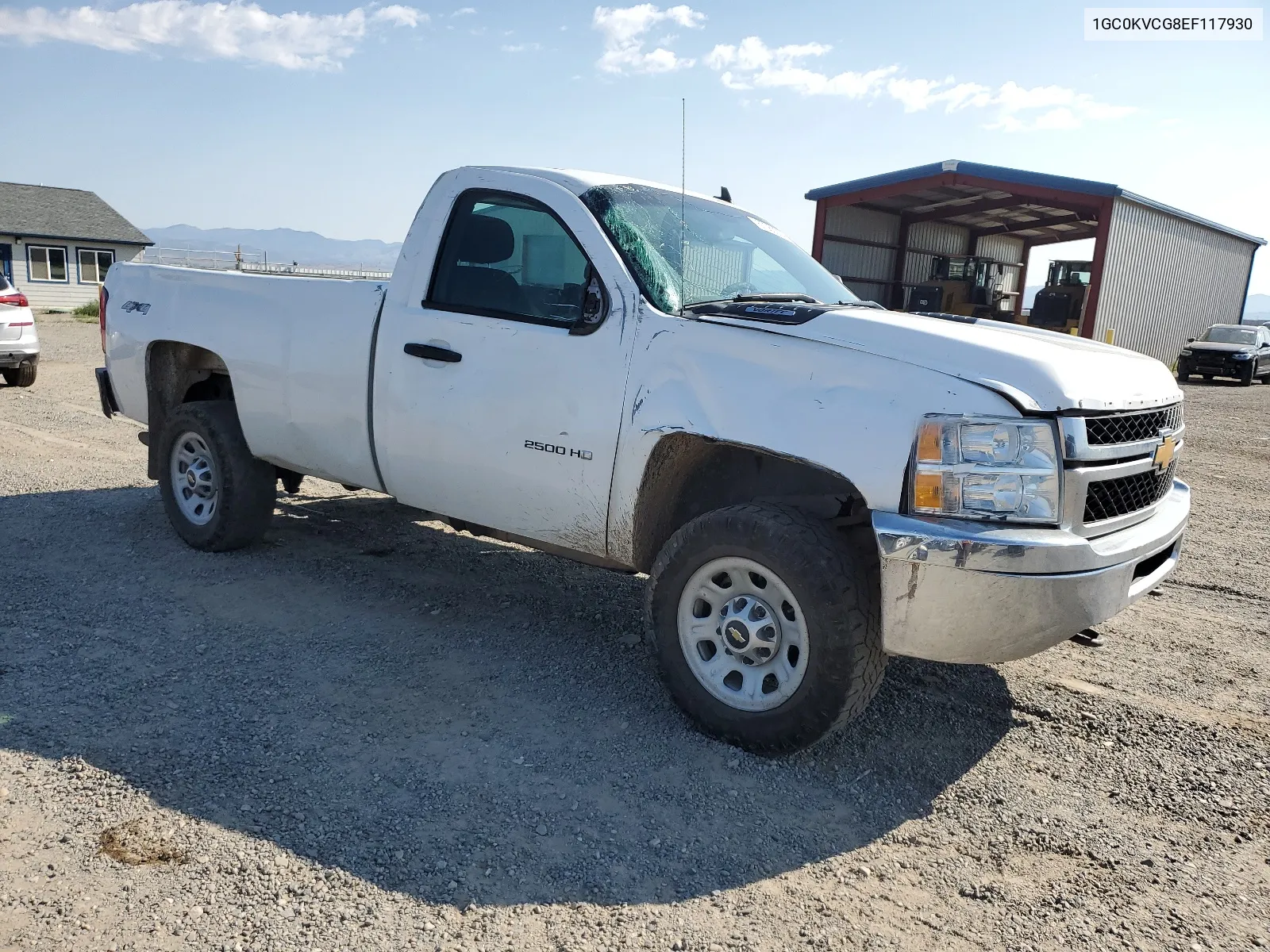 2014 Chevrolet Silverado K2500 Heavy Duty VIN: 1GC0KVCG8EF117930 Lot: 67060354