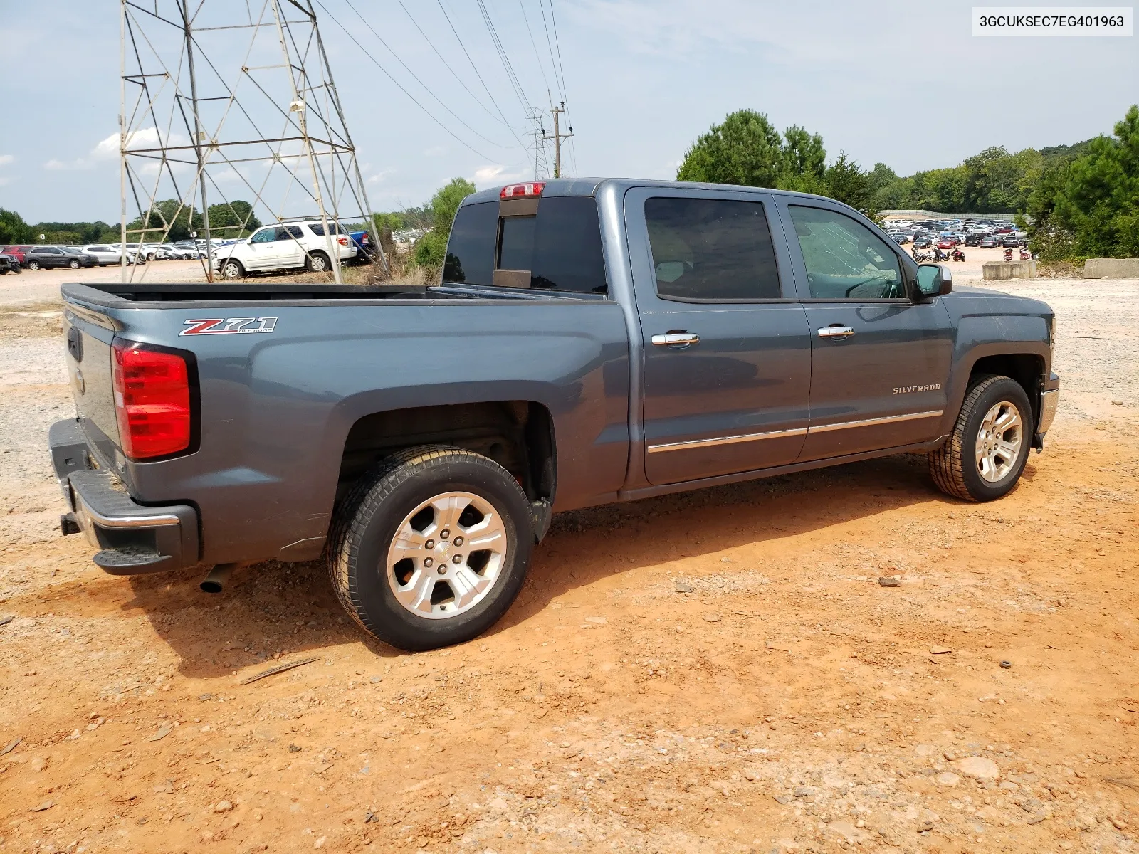 2014 Chevrolet Silverado K1500 Ltz VIN: 3GCUKSEC7EG401963 Lot: 67079714