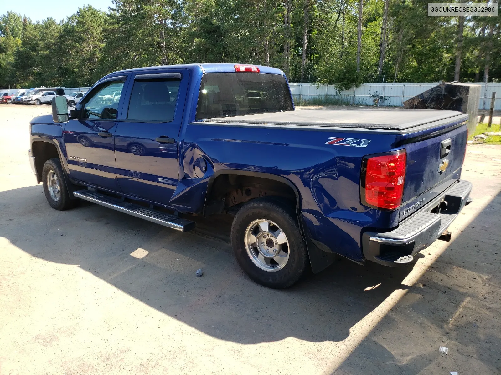 2014 Chevrolet Silverado K1500 Lt VIN: 3GCUKREC8EG362986 Lot: 67245224