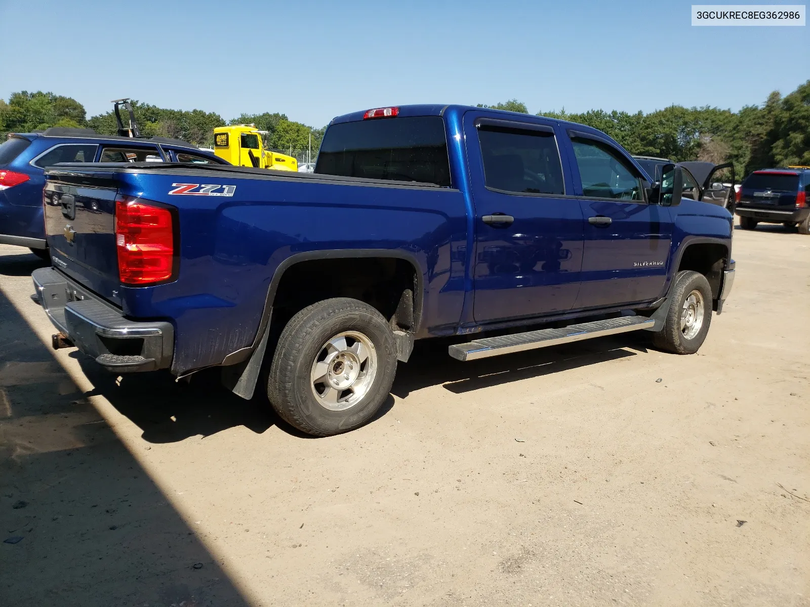 2014 Chevrolet Silverado K1500 Lt VIN: 3GCUKREC8EG362986 Lot: 67245224