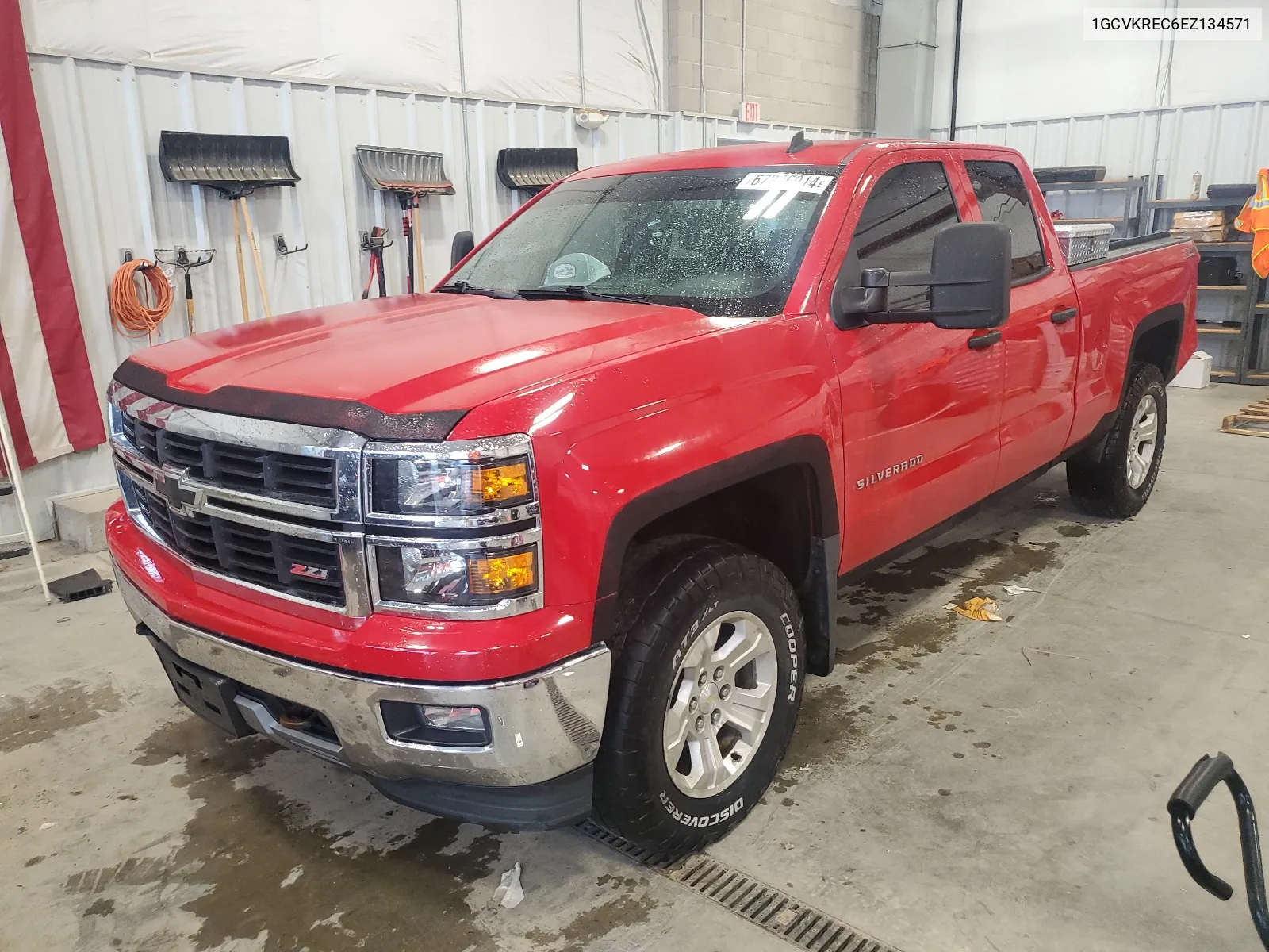 2014 Chevrolet Silverado K1500 Lt VIN: 1GCVKREC6EZ134571 Lot: 67276014