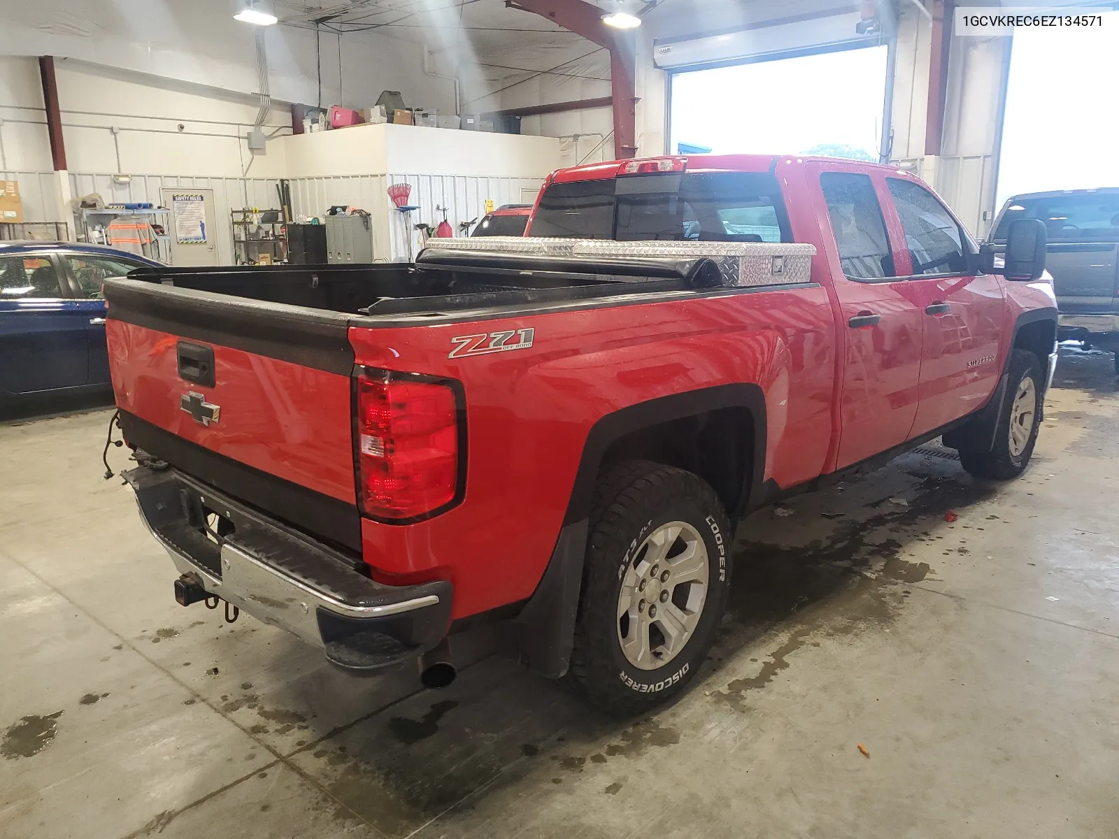 1GCVKREC6EZ134571 2014 Chevrolet Silverado K1500 Lt