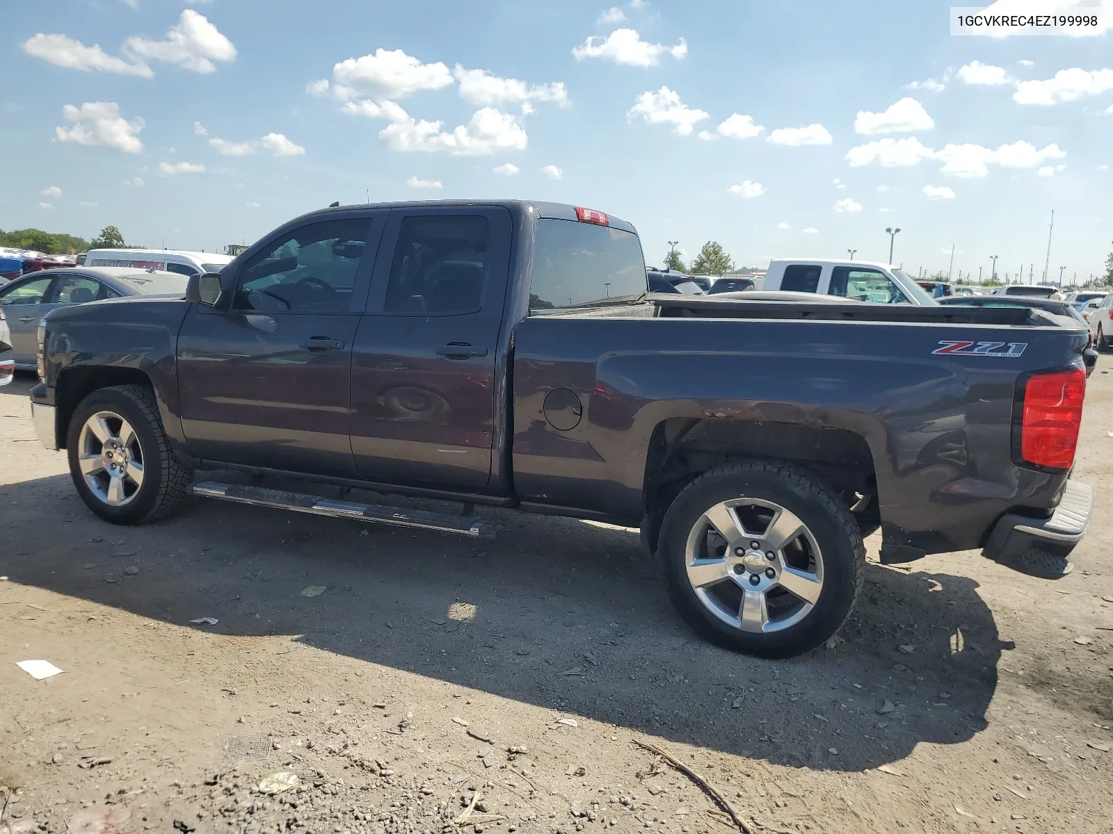 1GCVKREC4EZ199998 2014 Chevrolet Silverado K1500 Lt