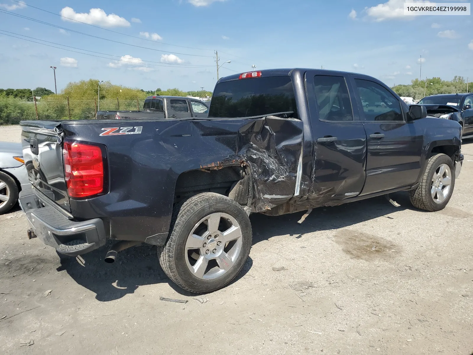 2014 Chevrolet Silverado K1500 Lt VIN: 1GCVKREC4EZ199998 Lot: 67298964