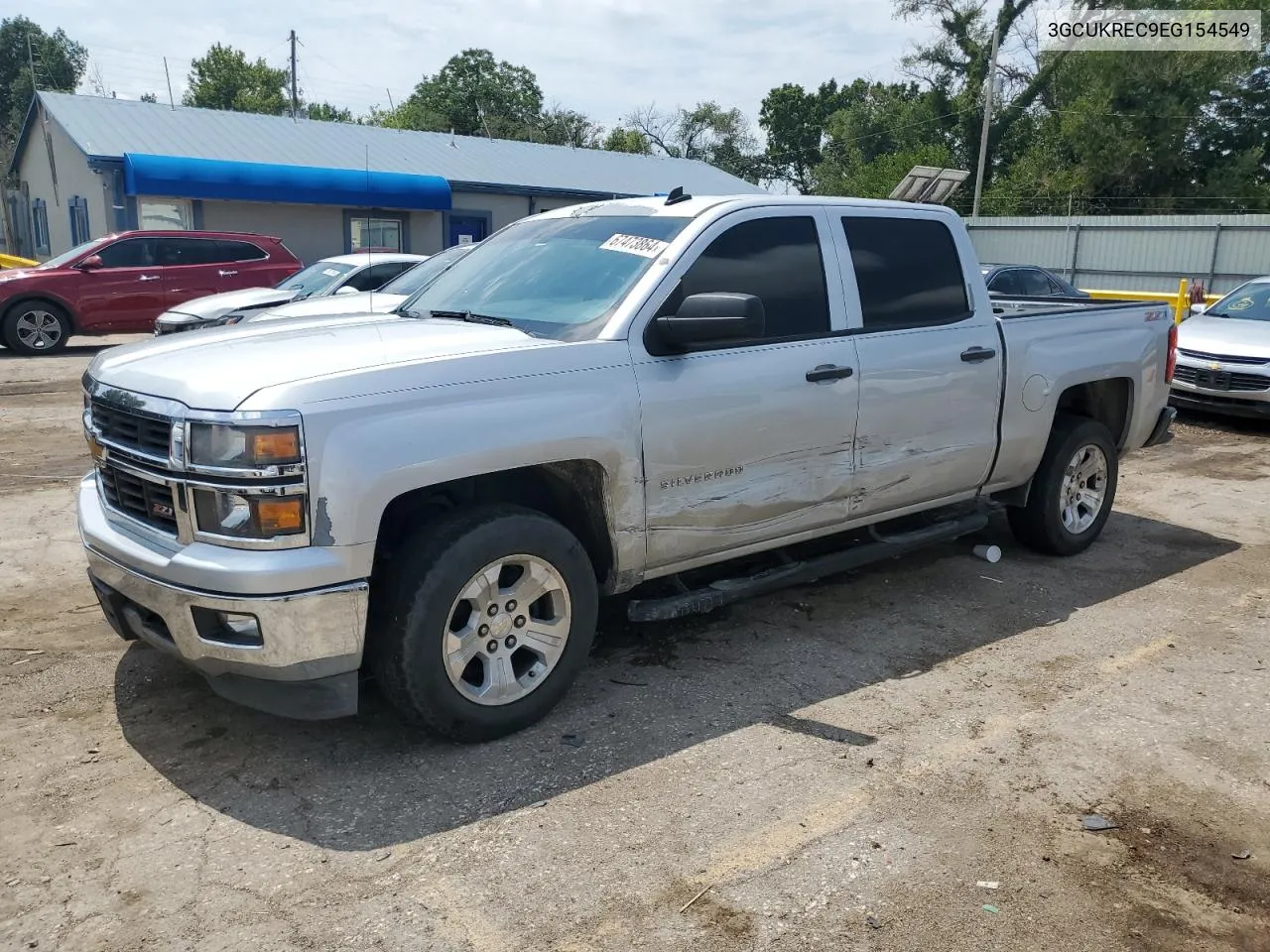 2014 Chevrolet Silverado K1500 Lt VIN: 3GCUKREC9EG154549 Lot: 67473864