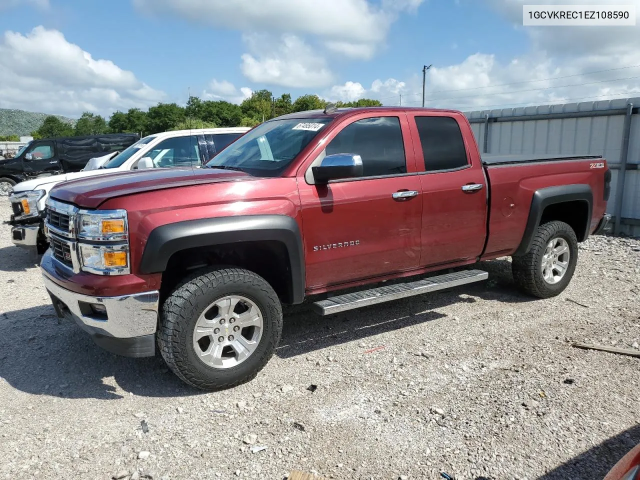 1GCVKREC1EZ108590 2014 Chevrolet Silverado K1500 Lt