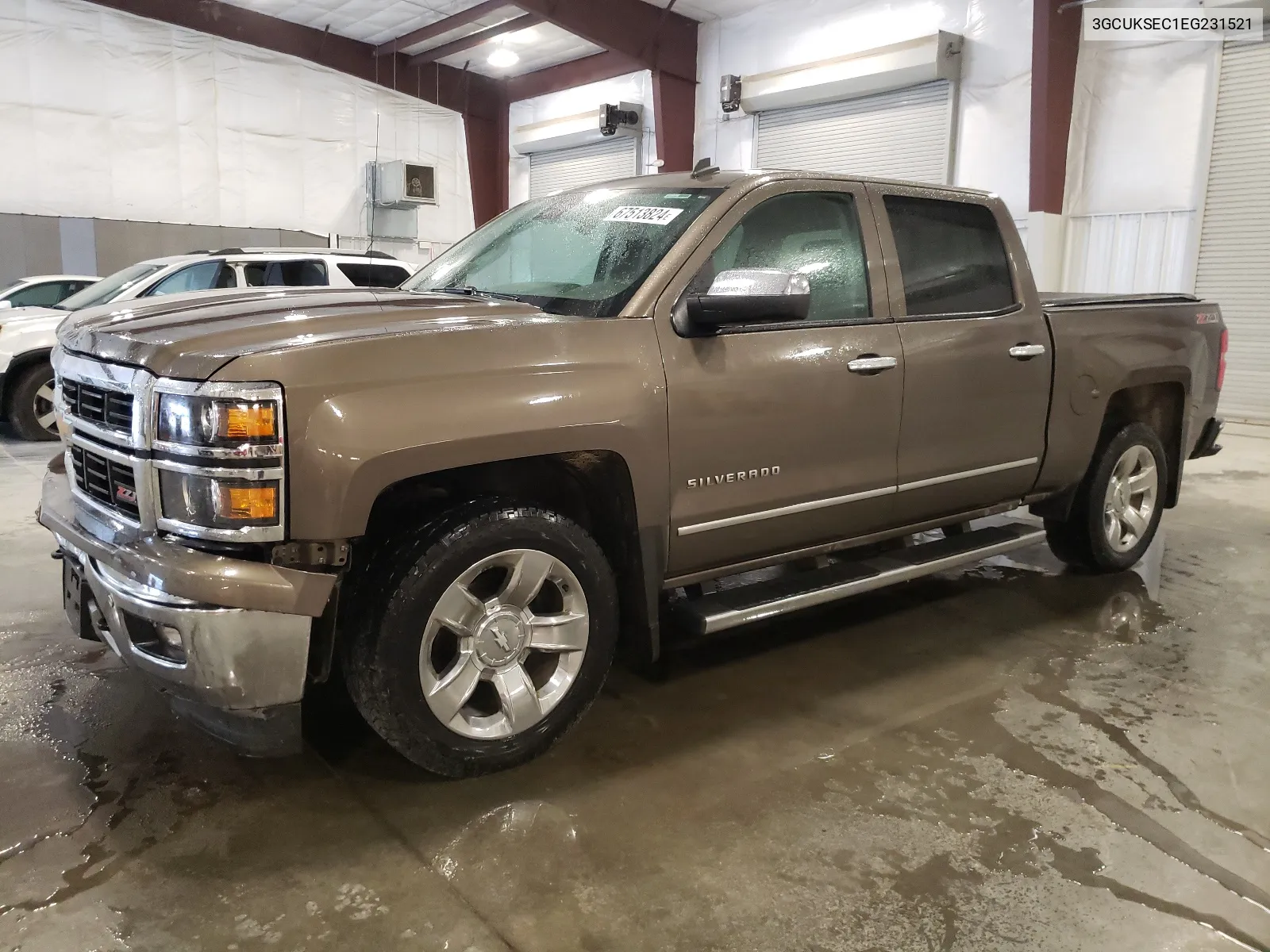 2014 Chevrolet Silverado K1500 Ltz VIN: 3GCUKSEC1EG231521 Lot: 67513824