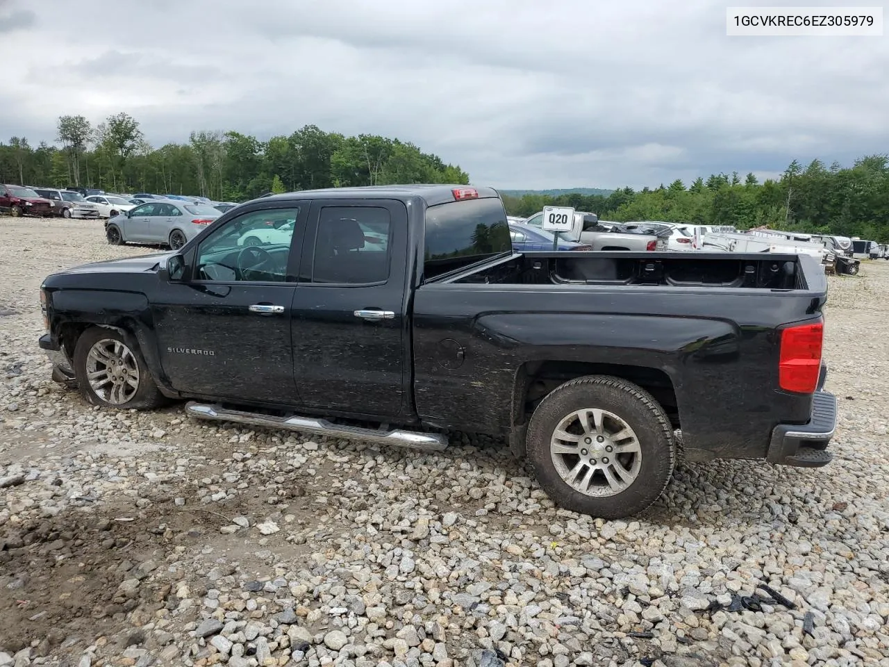 2014 Chevrolet Silverado K1500 Lt VIN: 1GCVKREC6EZ305979 Lot: 67537724