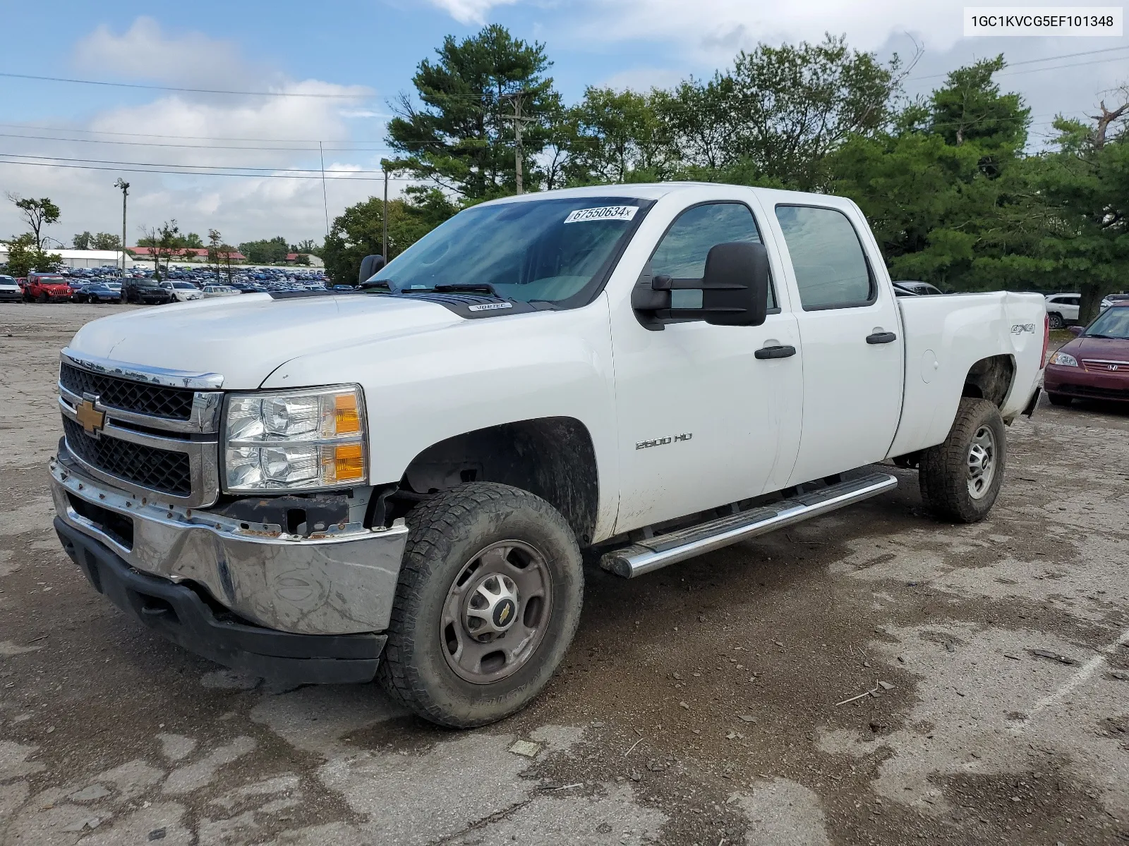 2014 Chevrolet Silverado K2500 Heavy Duty VIN: 1GC1KVCG5EF101348 Lot: 67550634