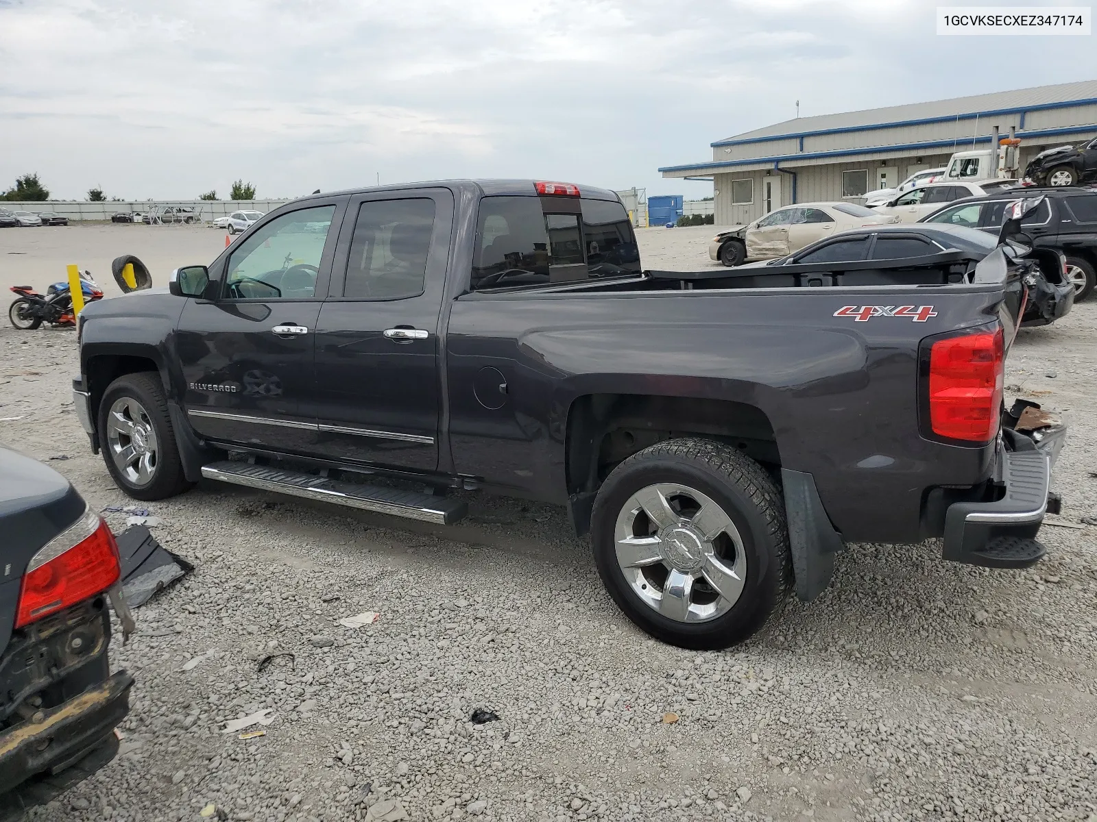 2014 Chevrolet Silverado K1500 Ltz VIN: 1GCVKSECXEZ347174 Lot: 67667214