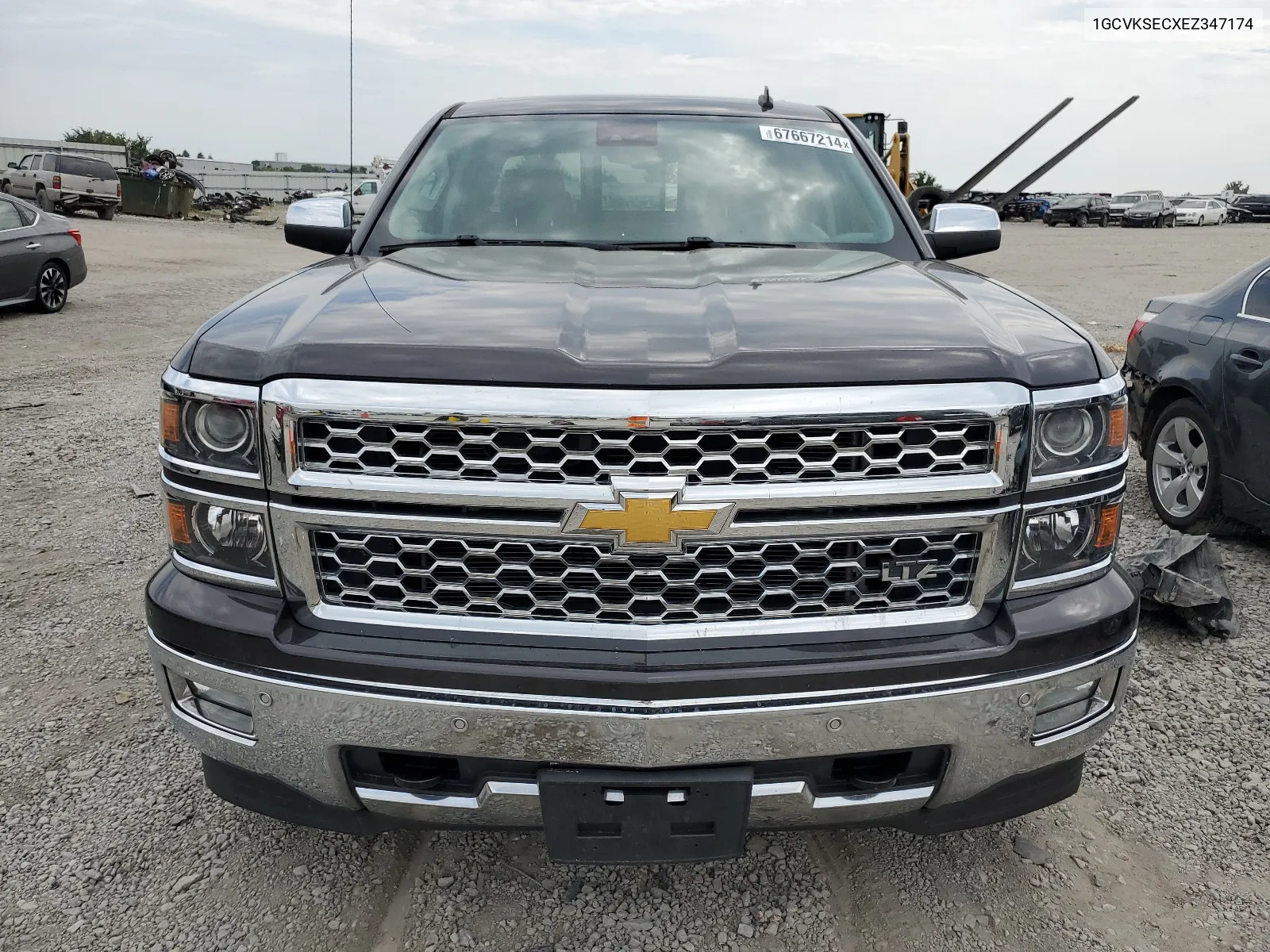 1GCVKSECXEZ347174 2014 Chevrolet Silverado K1500 Ltz