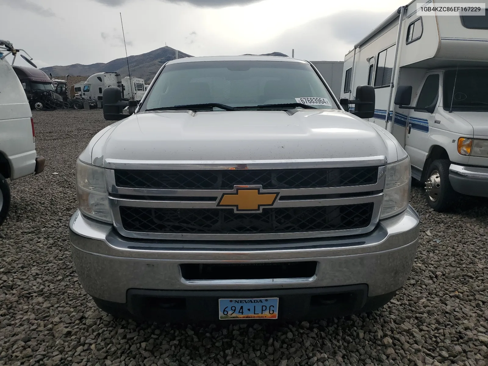 1GB4KZC86EF167229 2014 Chevrolet Silverado K3500