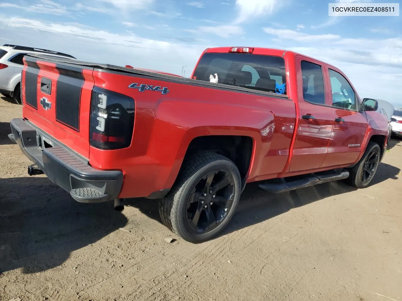 2014 Chevrolet Silverado K1500 Lt VIN: 1GCVKREC0EZ408511 Lot: 67730634