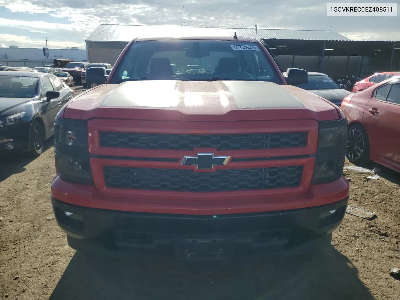 1GCVKREC0EZ408511 2014 Chevrolet Silverado K1500 Lt