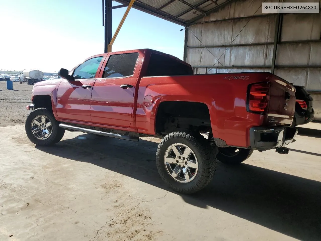 2014 Chevrolet Silverado K1500 Lt VIN: 3GCUKREHXEG264330 Lot: 67768844