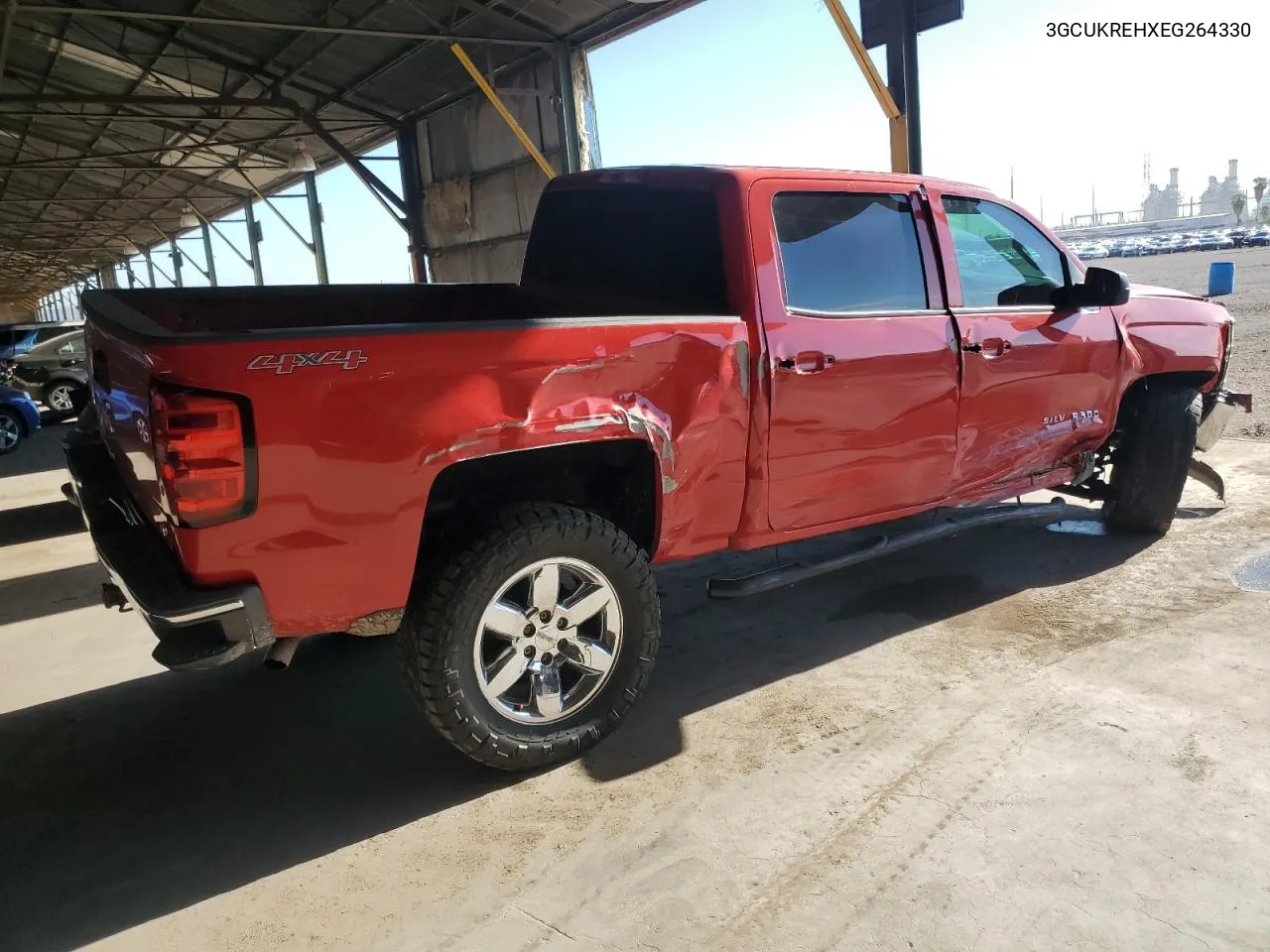 2014 Chevrolet Silverado K1500 Lt VIN: 3GCUKREHXEG264330 Lot: 67768844