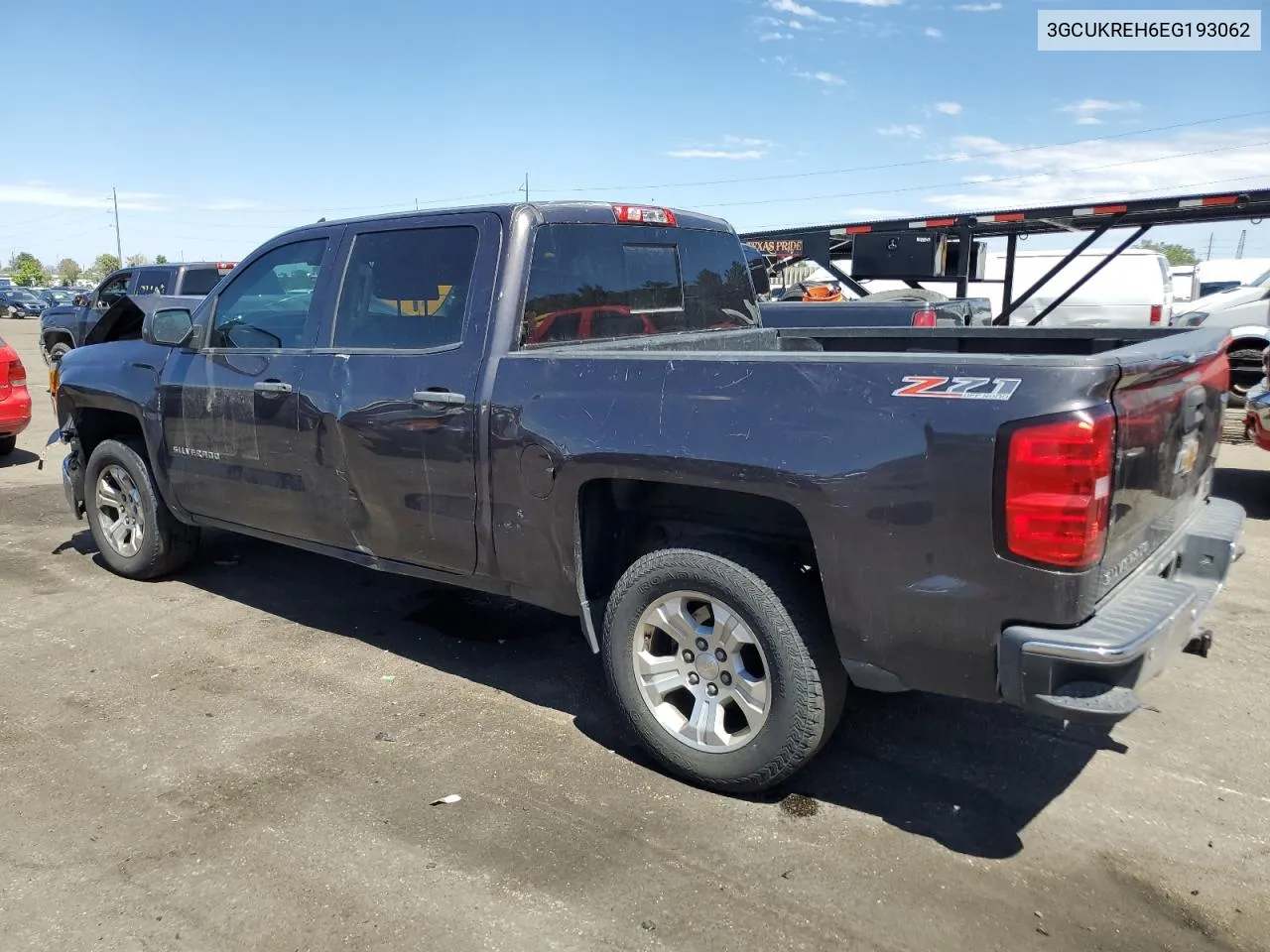 3GCUKREH6EG193062 2014 Chevrolet Silverado K1500 Lt