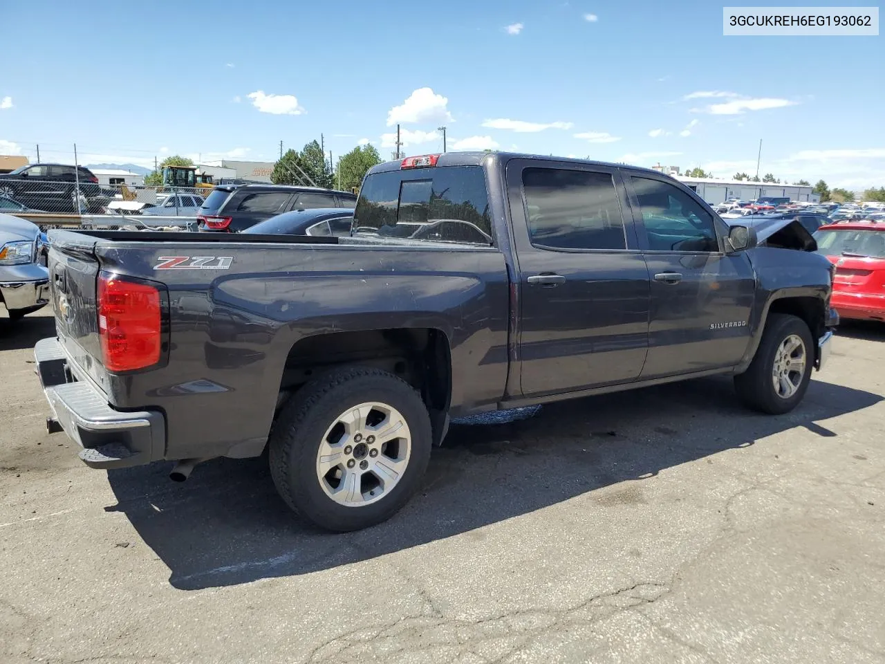 3GCUKREH6EG193062 2014 Chevrolet Silverado K1500 Lt