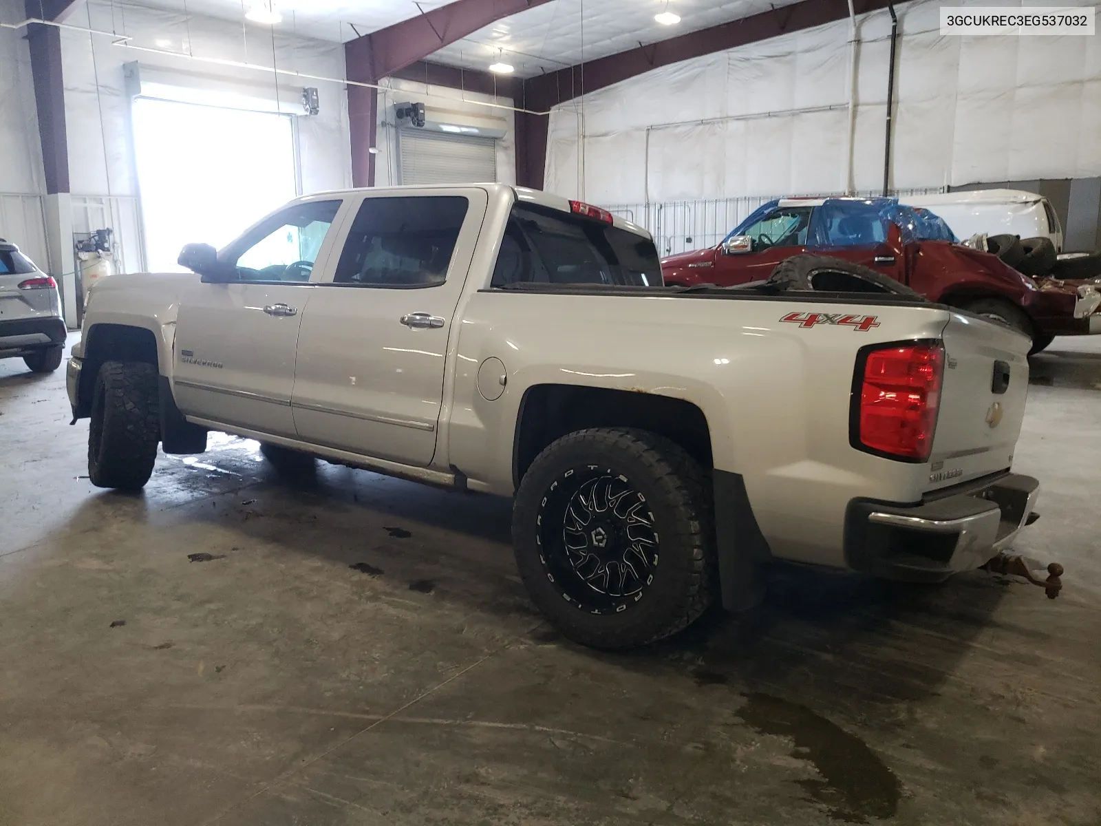 2014 Chevrolet Silverado K1500 Lt VIN: 3GCUKREC3EG537032 Lot: 67896694