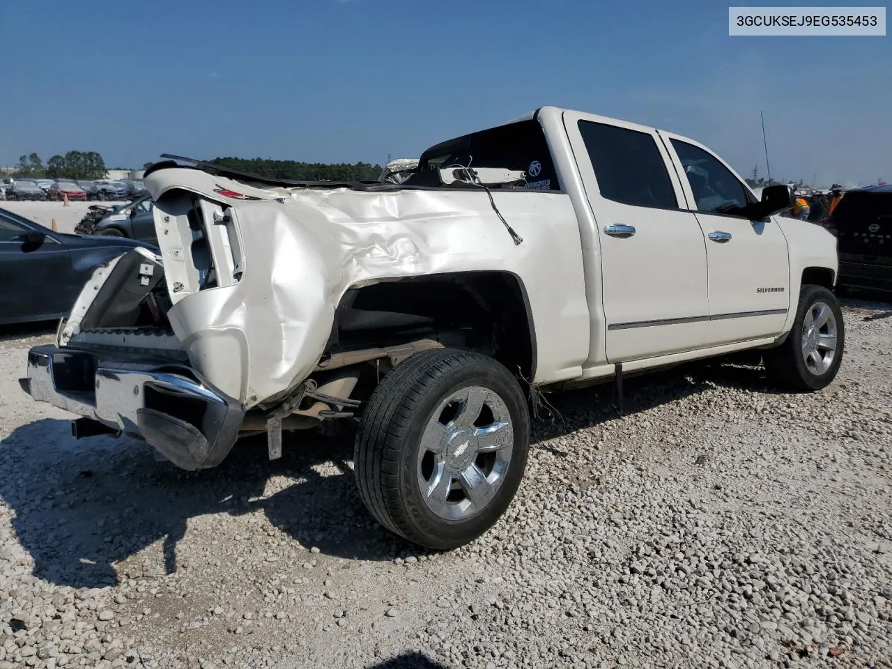 2014 Chevrolet Silverado K1500 Ltz VIN: 3GCUKSEJ9EG535453 Lot: 68062944